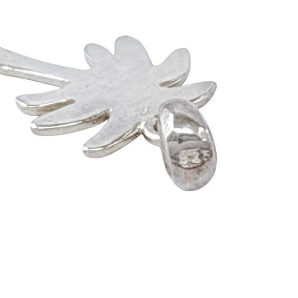 Vintage Sterling Silver 925 Palm Tree Charm Pendant - Picture 5 of 7
